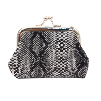 

Fashion Coin Wallet Women Retro Snake Serpentine Fashion Coin Purse 2019 New Card Holder Wallet Small Bag Mini Handbag Pouch