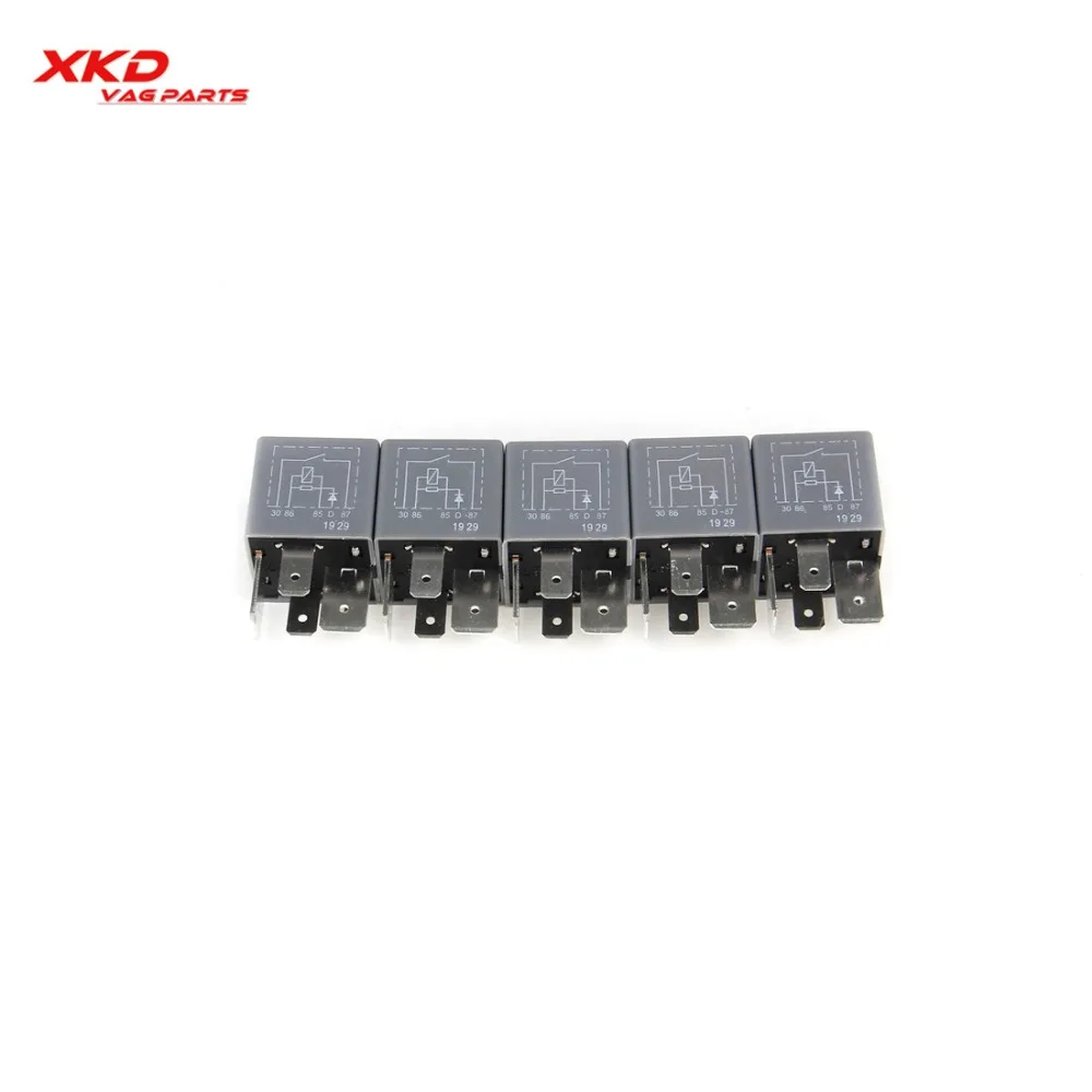 5 шт. реле 458# подходит для V-W EOS Golf J-etta Passat AU-DI A31K0906381 1K0 906 381
