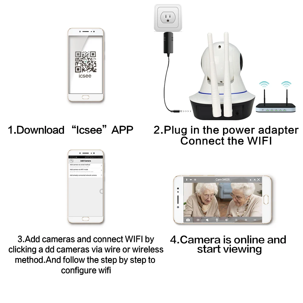 Yoosee Wifi IP Mini PTZ купольная камера беспроводная 1080P ONVIF двухстороннее аудио P2P SD слот для карт для видеонаблюдения домашний ip-монитор