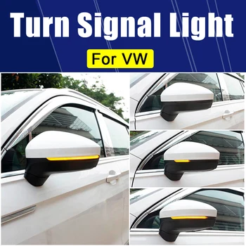 

Dynamic Turn Signal Flashing Blinker Side Rear-View Mirror Indicator Light For VW Tiguan MK2 2017 2018 2019 Touareg MK3 EU 2019