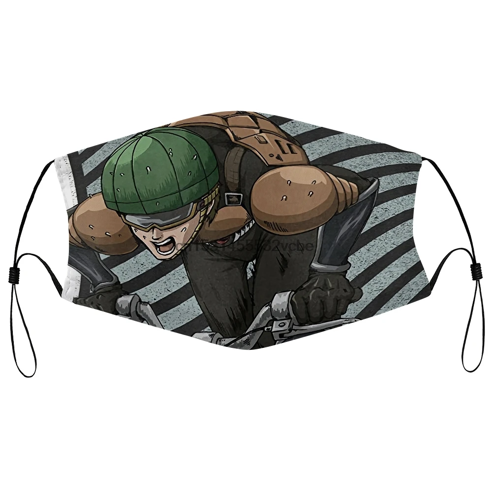 Пылезащитная маска с фильтром One Punch Man Licenseless Rider Для мужчин ~ Mu рот для лица |