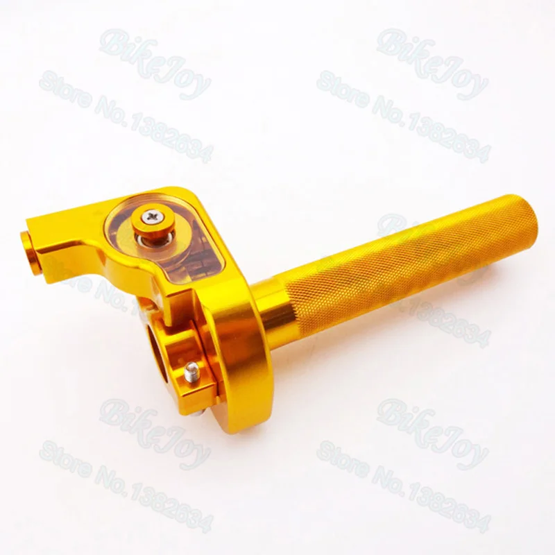 Новый Золотой ЧПУ дроссельная заслонка в сборе для кроссового велосипеда