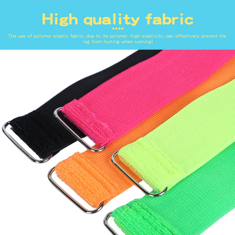 Happymaty 6pcs set Two People Three legged Ropes Outdoor Running Sports Toy s Foot Race Sports 5