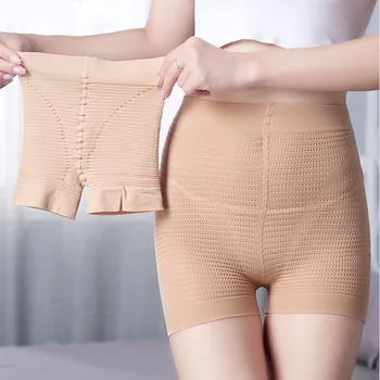 

Women Mini Stretch Bottom Pants High Elastic Anti Wolf Safety Pants, Wear Outside Insurance for Women in Summer