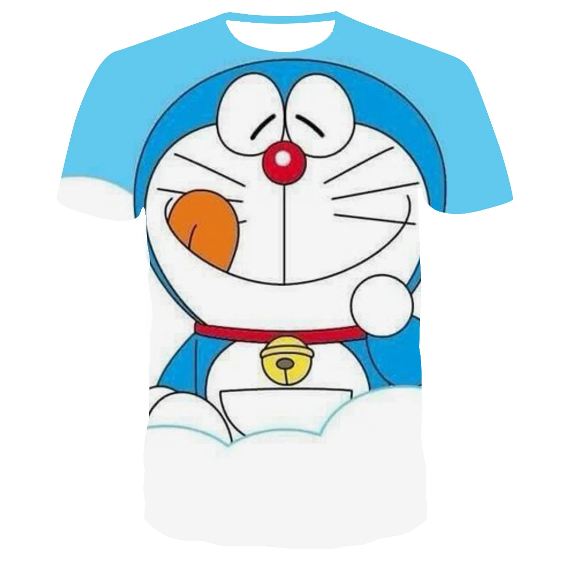 2019 New Cute Women's T-shirt Doraemon Ding Dong Cat T-shirts 3d Digital  Printing Men's Short Sleeve Tops Fashion Couple Tee - T-shirts - AliExpress