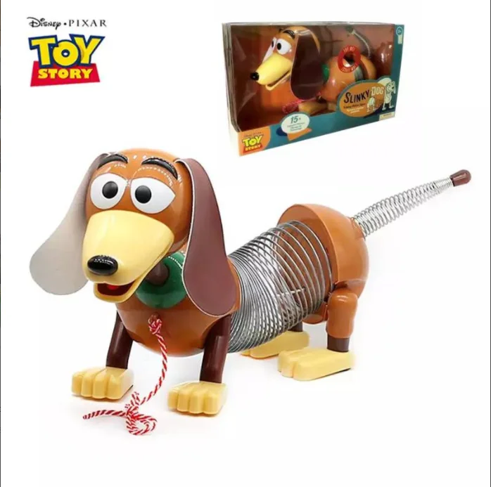 

Disney Toy Story Talking Spring Dog Hu Di Tracy Shepherd Buzz Model Toy Movie Characters Children's Birthday Gifts