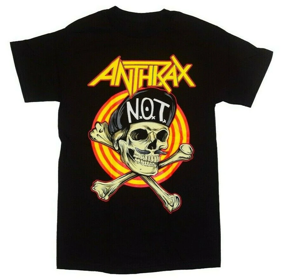 Anthrax новая мужская футболка с металлом распространение болезни рубашка 2Xl 5Xl