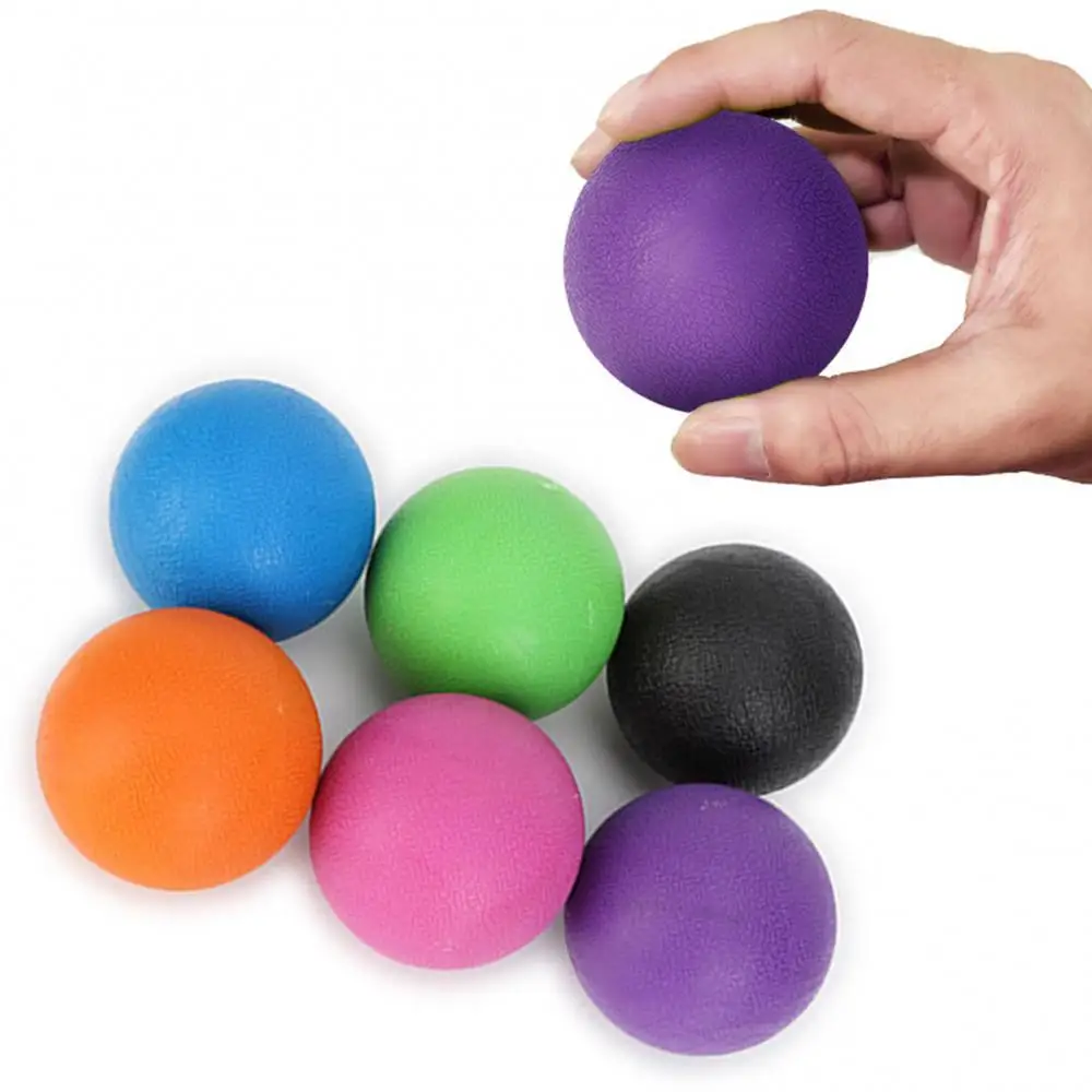 6 Colors Therapy Gym Relax Exercise Hockey Ball For Yoga Lacrosse