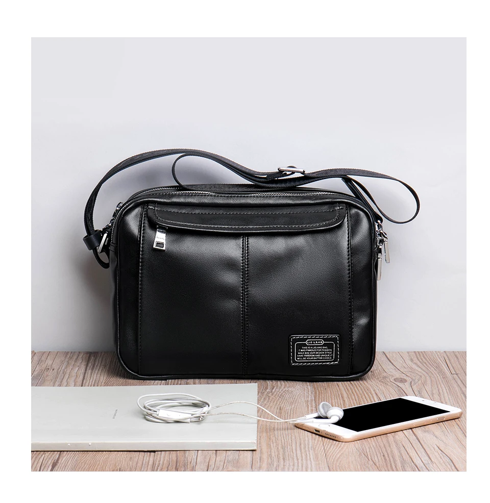 Lielang 100% sacos de ombro de couro
