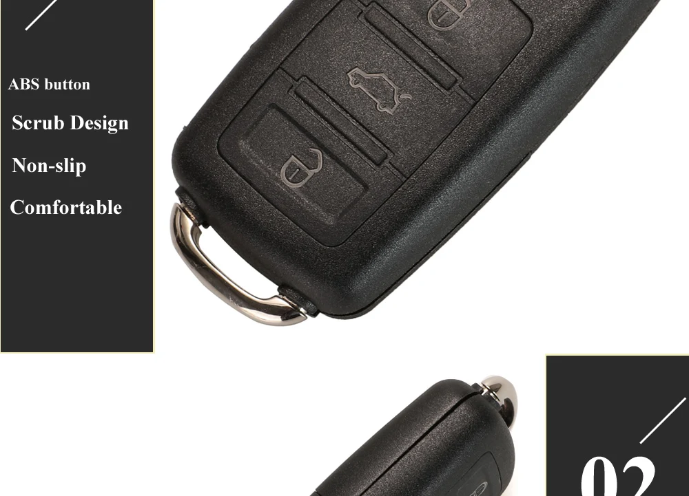 Chiave/Telecomando Per Volkswagen Touareg 434mhz Id46 Chip 1k0959753aa Di Vibrazione A Distanza Pieghevole Auto Fob - Di Keylessgo Completa Di Smart 3 Pulsante Volkswagen - He842403e885149828ae21c496b462631V