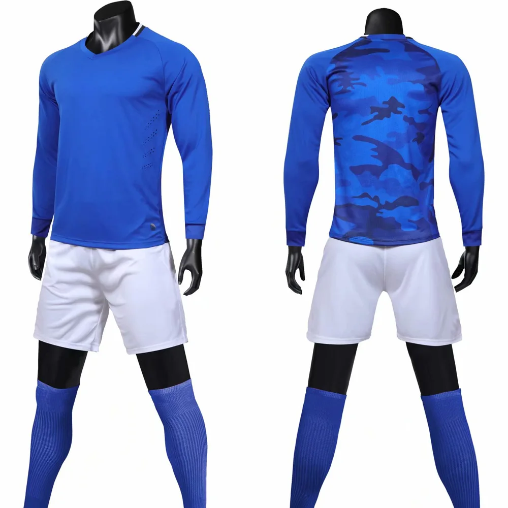 Новые футбольные футболки с длинными рукавами мужские тренировочные костюмы