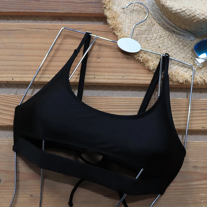 Riseado Cut Out Bikinis Set 2020 Swimwears Women Swimsuits High Cut Bikinis Sexy biquini Strap Beachwear Lace Up Bathing Suit