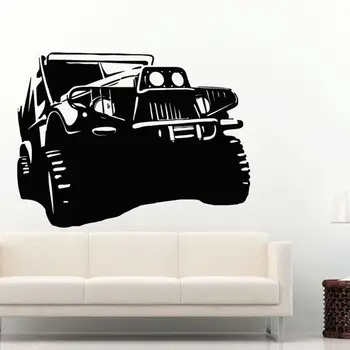 

Off-road 4x4 Car Sticker Vehicle Decal Classic Cars Posters Vinyl Wall Decals Home Decoration Decor Mural Luxury SUV Car Sticker