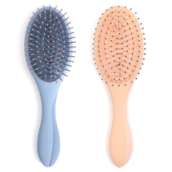 

2 Colors Two In One Massage Comb Mirror Hairdressing Hairdressing Massage Comb