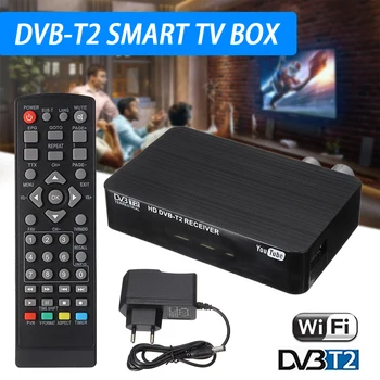 

For Home Audio Video 1 Set Mini DVB-T2 Receiver STB MPEG4 H.264, MPEG-4 3D Video Digital 1080P HD Set-Top TV Box Full HD1080P