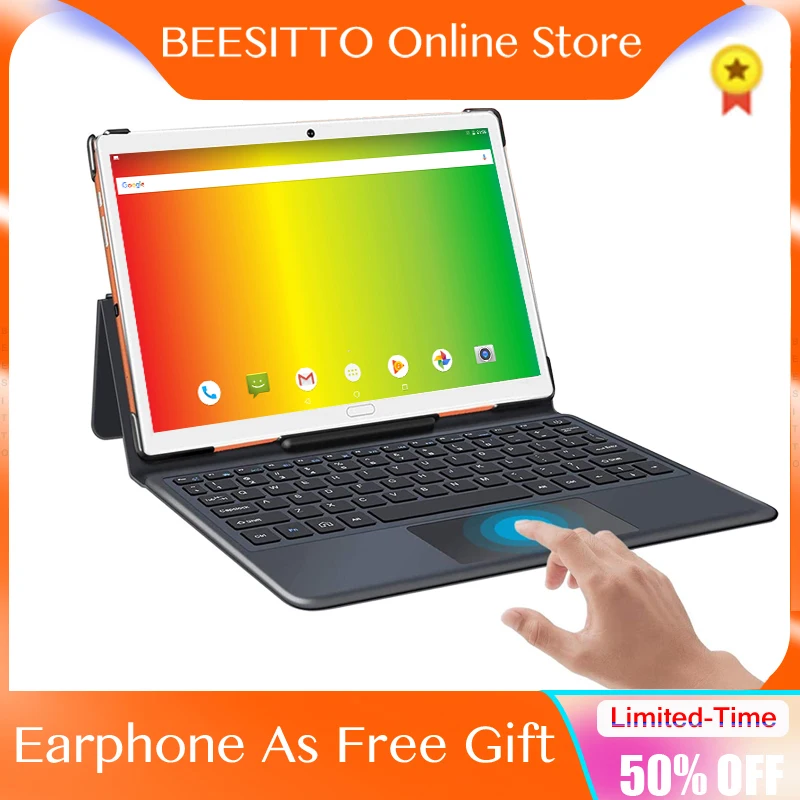 El más nuevo 10,5 pulgadas 1920*1200 de 2,5 K IPS pantalla Deca Core Tablet PC 6GB + 128GB ROM 13.0MP GPS Global 4G LTE Android tabletas планшет
