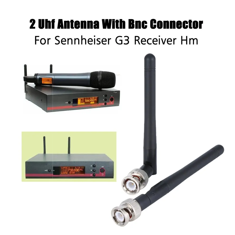 Пара Sennheiser G3 беспроводной микрофон Беспроводная микрофонная антенна Uhf антенна с Bnc разъемом