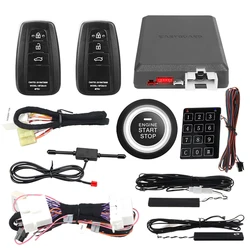 EASYGUARD CANBUS plug&play remote Engine start kit fit for toyota 4 runner Innova Keyless Entry push button start fingerprint