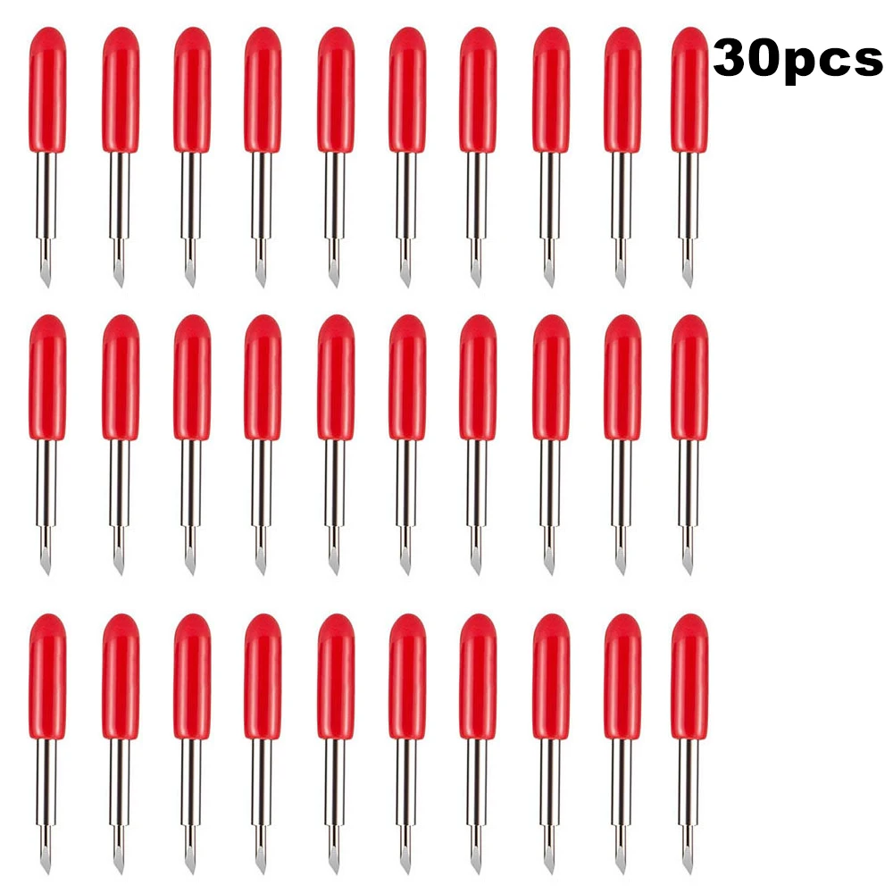 30 шт/30/45/60 градусов Roland Cricut режущий плоттер виниловый Ножи лезвия офсетная печать для печатающая головка Roland Cricut режущий плоттер
