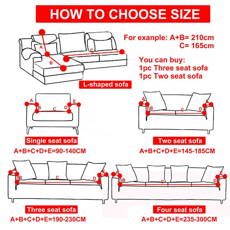 Универсальный эластичный протектор для дивана, мягкий чехол для дивана, защитный чехол для мебели
