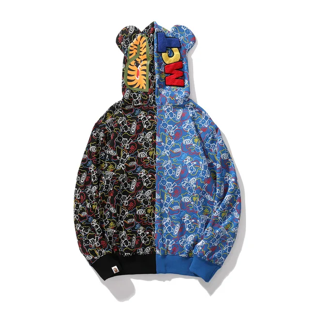 Bape Building Block Bear Hoodie Bape Clothing