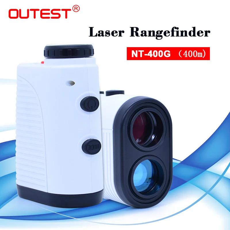 OUTEST Laser rangefinder golf hunting 400M Laser Distance Meter 7X Monocular Telescope laser Range Finder tape Measure Roulet