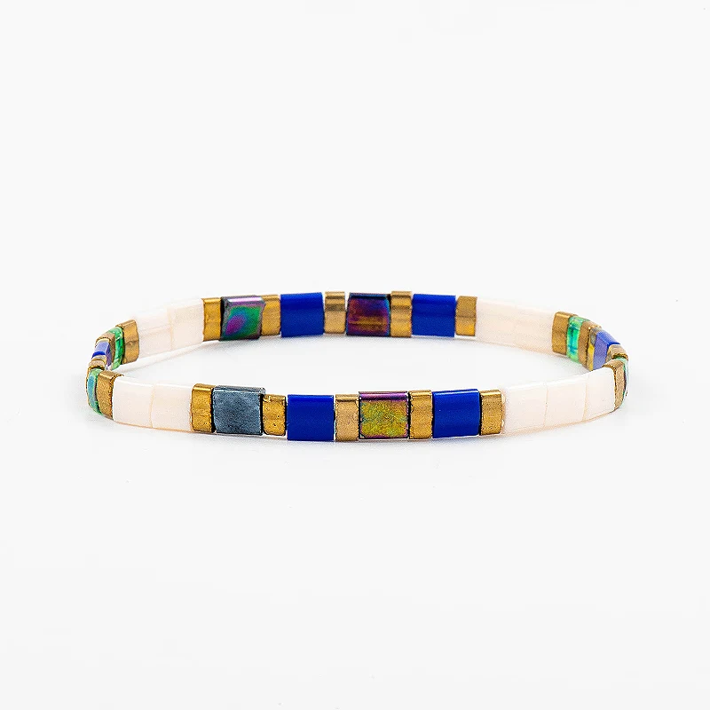 Дикие и свободные 16 цветов Boho Miyuki бусины браслеты для женщин летние пляжные Ювелирные изделия дружба Pulseira Mujer ручной работы - Окраска металла: Color 14