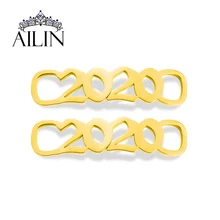 AILIN Custom Shoelace Buckle Tag Customize Stainless Steel Jewelry Personalized Shoes Clip Sneakers Charms Accessories Wholesale