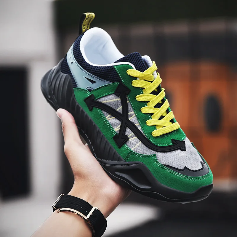 Men Running Shoes Outdoor Sneakers For Men Breathable Mesh Athletic Shoes mesh Leixiang man sports sneaker Trekking Shoes