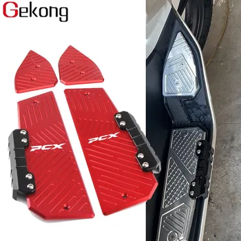 

2020 Fits For HONDA PCX150 PCX125 2018-2019 modified CNC aluminum alloy foot pedal non-slip foot pad