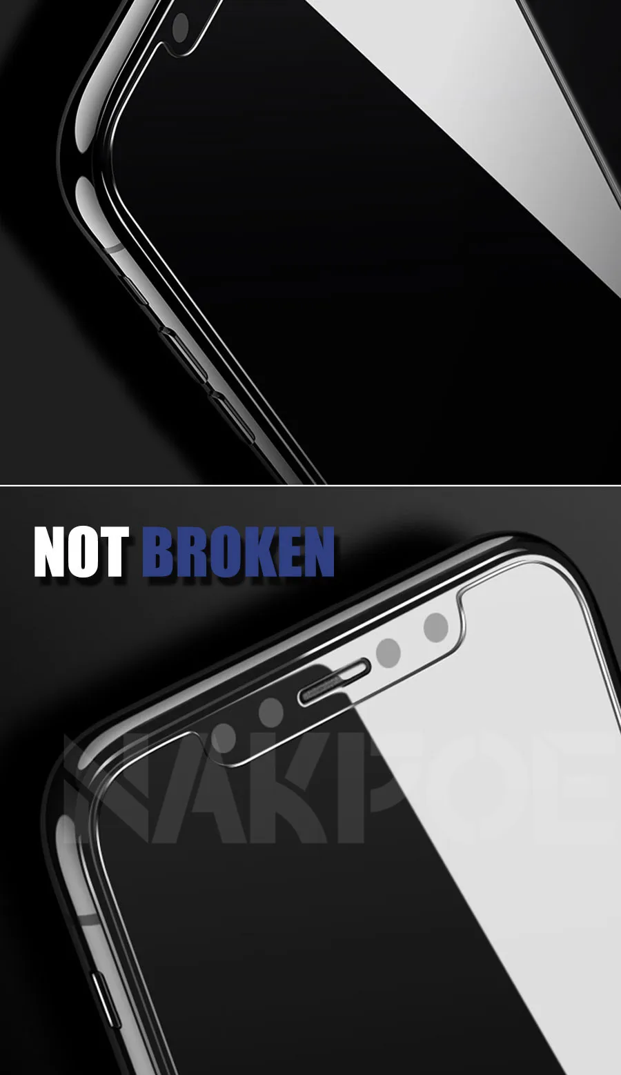 9H закаленное стекло для iPhone X XR XS 11 Pro Max 0,22 мм Защита экрана для iPhone 8 7 6 6S Plus 5 5S SE защитная пленка