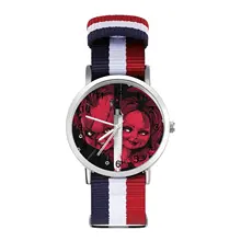 Chucky reloj de cuarzo de diseño para mujer, pulsera elegante para exteriores, de alta clase