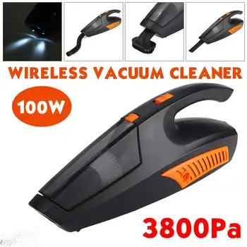 

2800Pa Strong Power Car Vacuum Cleaner DC 12V 100W Cordless Wet and Dry Dual Use Auto Portable Vacuums Cleaner For home Office
