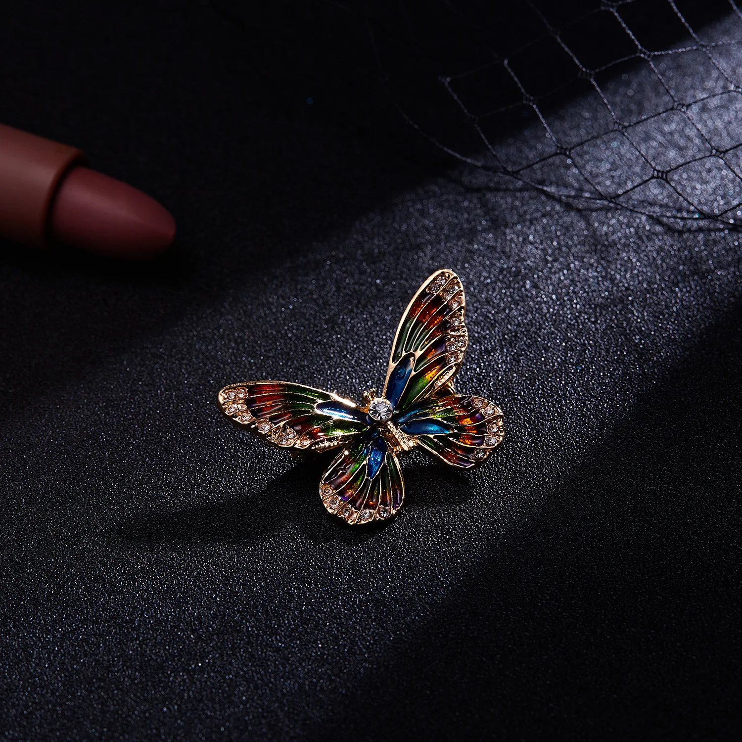Butterfly Brooch Imitation Pearl Brooch Animal Brooch Pin Brooches Clothing Brooch Rinhoo Vintage Butterfly Wings Brooch Elegant Animal Rhinestone Imitation Pearl Insect Butterfly Pin Badge Wedding Party Jewelry