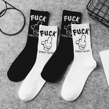 Южнокорейские носки, мужские носки, женские парные носки, женские популярные модные осенне-зимние уличные носки унисекс в стиле хип-хоп для женщин