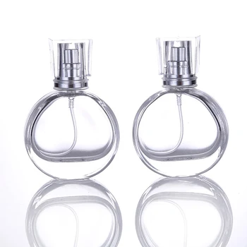 

Free Ship 25Ml Transparent Glass Empty Container Perfume Spray Bottle Mini Durable Oil Sample Cosmetic Fine Mist Atomizer Ladies