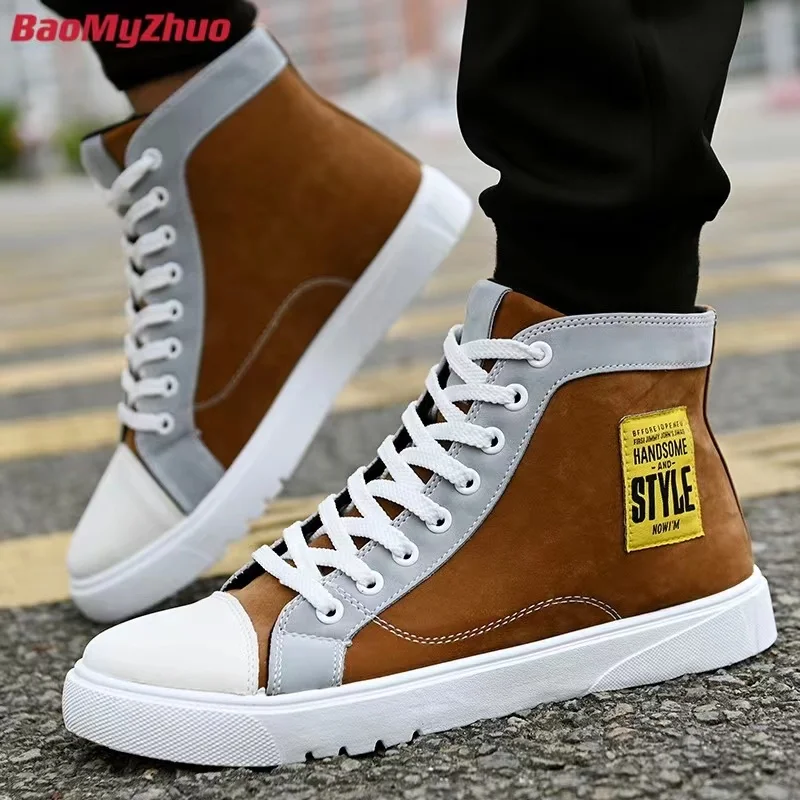 Fashion Casual Vulcanized Platform Shoes Men Original Brand 2021 Winter Classic Male Luxury Sneakers 2022 Breathable Loafers |