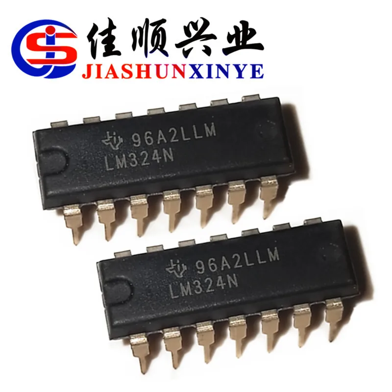 Операционные усилители IC LM324N корпус DIP-14 операционные четырехканальный цена |