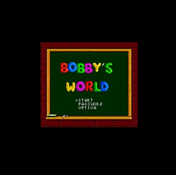 

Bobby's World NTSC Version 16 Bit 46 Pin Big Gray Game Card For USA Game Players