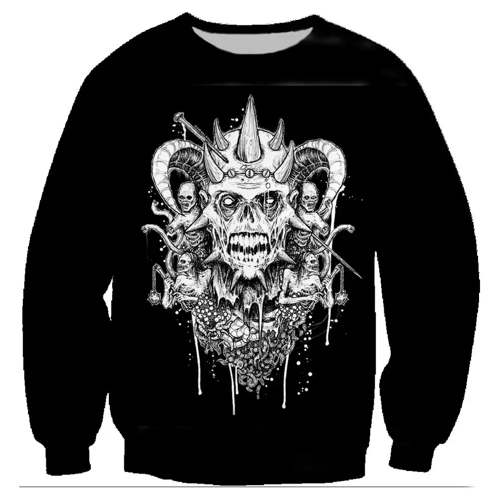 12 Slipknot Harajuku рок толстовки 3D печать унисекс пуловер толстовки с длинным рукавом Crewneck уличная толстовка одежда Sudaderas - Цвет: 12