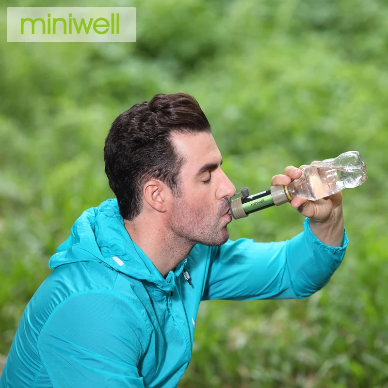 Miniwell L630 портативный фильтр для воды аварийный набор для выживания с сумкой для путешествий, пеших прогулок и кемпинга