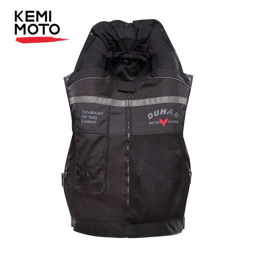 Giacca Da Moto Air-Bag Vest Air Bag Gilet Di Sicurezza Riflettente Equipaggiamento Protettivo Moto Moto Motocross Racing Riding Ce Airbag