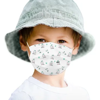 

Children's Cartoon Breathable Mask Disposable Three-Layer Protective Cover Face Mouth Mask Earloop Fast Delievry New Mascarilla