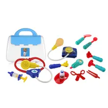 13 шт. ролевые игры эмуляционная игрушка набор Доктор эхометр набор со звуковым светильник обучающие игрушки для детей развивающий интерес