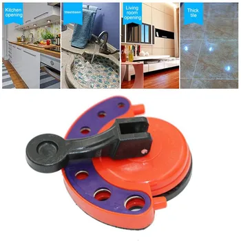 

New 4-12mm Adjustable Diamond Drill Bit Tile Glass Hole Saw Core Bit Guide With Vacuum Base Sucker Tile Glass openings Locator