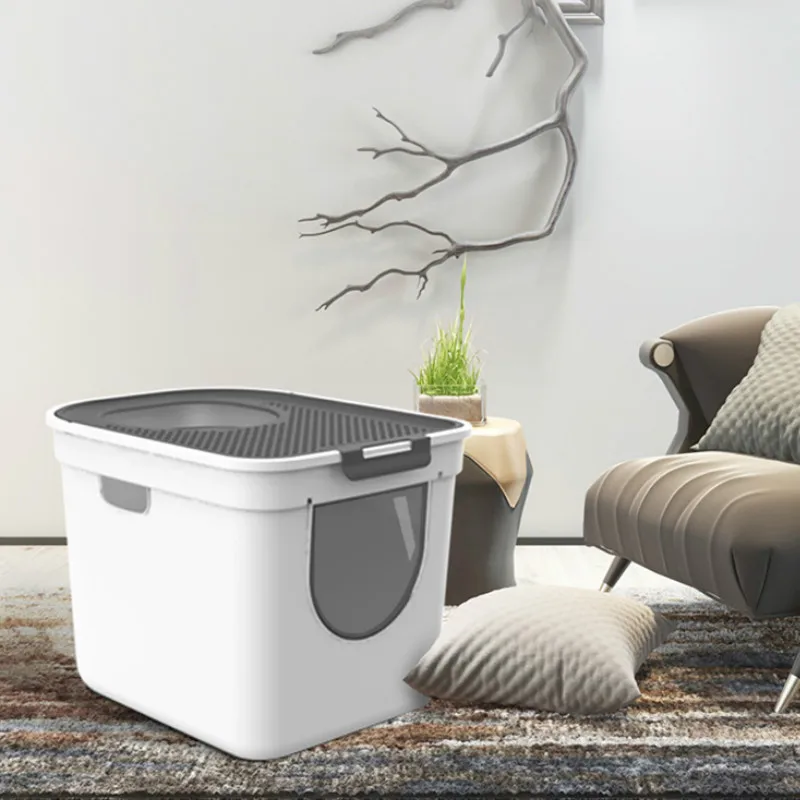 Plastic Bedpan Litter Box Cats Toilet Pets Litter Sand Box Small Toilets Clean Product Bassine Plastique Pets Supplies AA60CL Plastic Bedpan Litter Box Cats Toilet Pets Litter Sand Box Small Toilets Clean Product Bassine Plastique Pets Supplies AA60CL
