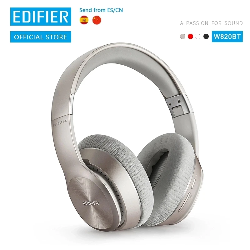 Беспроводные Bluetooth стереонаушники EDIFIER W820BT V4.1 с технологией CSR регулируемые