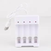 

Battery Charger For AA AAA Batteries 4 Ports Battery Charger With USB Plug Universal Power Tool Accessories