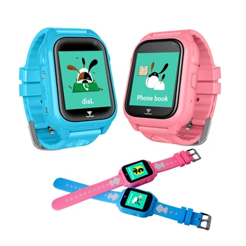 

Smart Ip68 Waterproof Watches Phone Kids Monitor Sim Card LBS Tracker with Digital Camera 5 Game Voice intercom Children's Clock