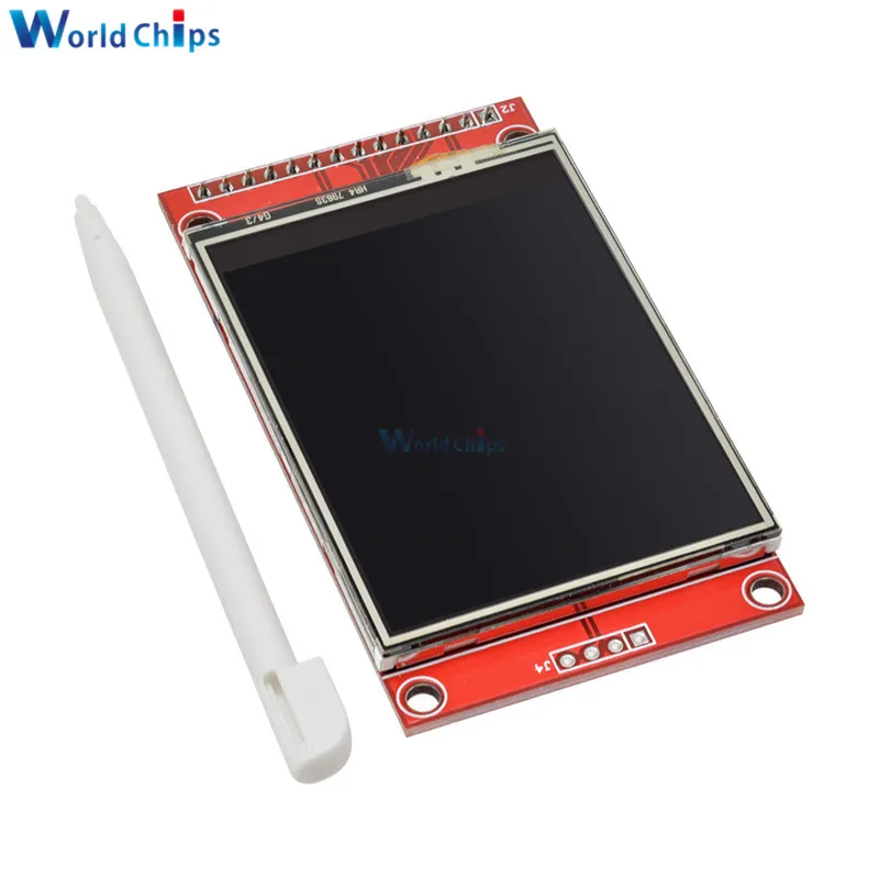 2,4 дюймов 2," TFT 320x240 SPI TFT lcd модуль последовательного порта ILI9341 сенсорный экран резистивный сенсорный экран USART UART HMI